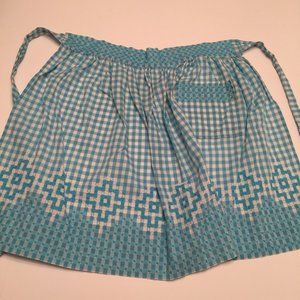 Vintage Mid Century Homemade Embroidered Apron.